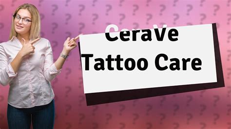 can i put cerave on a tattoo